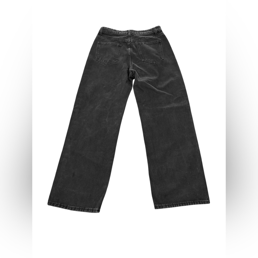 Black high waisted jeans baggy fit